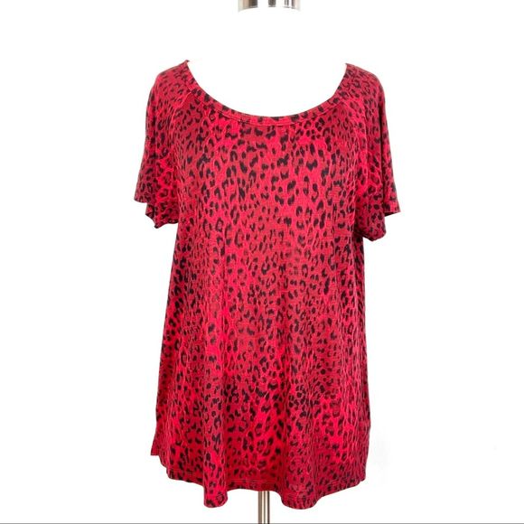 Sanctuary Tops - New SANCTUARY Beacon Tee Shirt Medium animal print